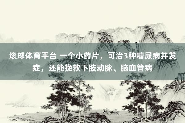 滚球体育平台 一个小药片，可治3种糖尿病并发症，还能挽救下肢动脉、脑血管病